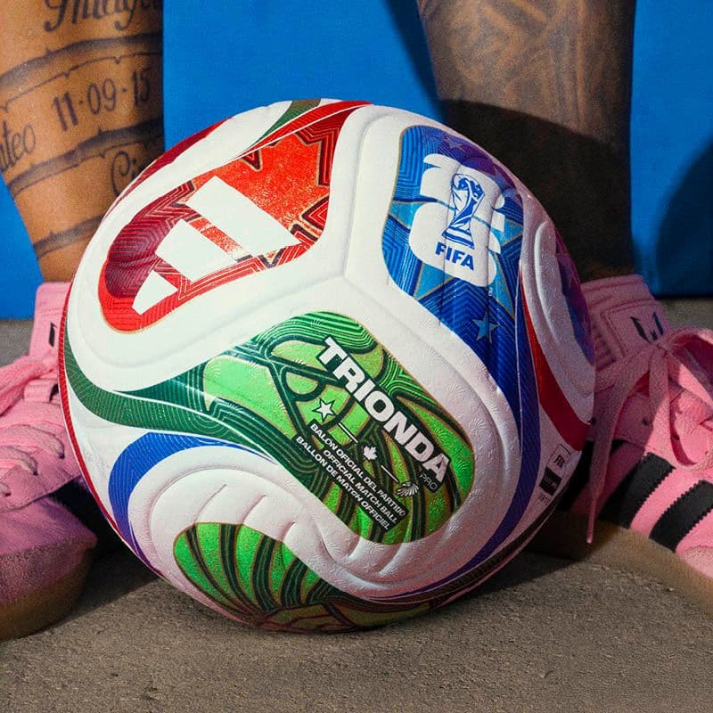 Adidas Unveils 2026 FIFA World Cup Ball TRIONDA With Embedded Technology